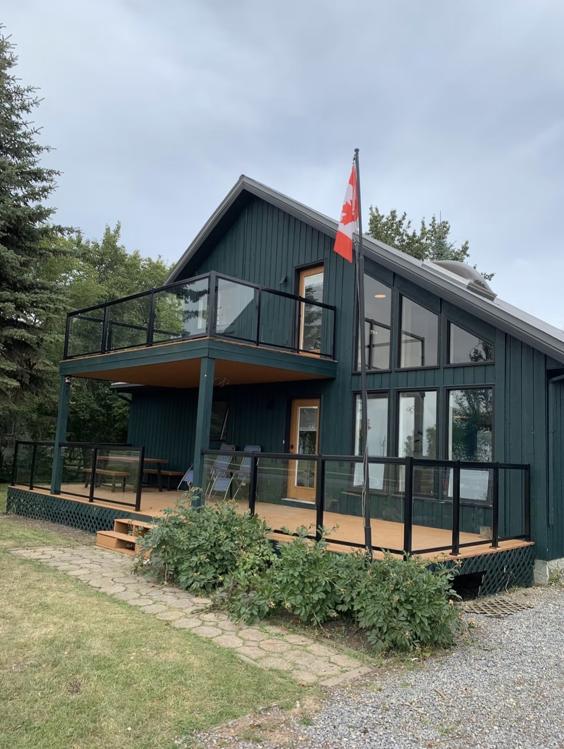 Deck & Exterior Stain — after